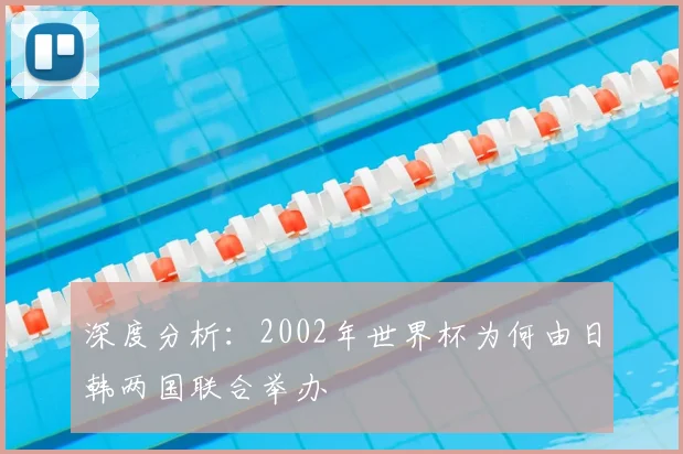 深度分析：2002年世界杯为何由日韩两国联合举办